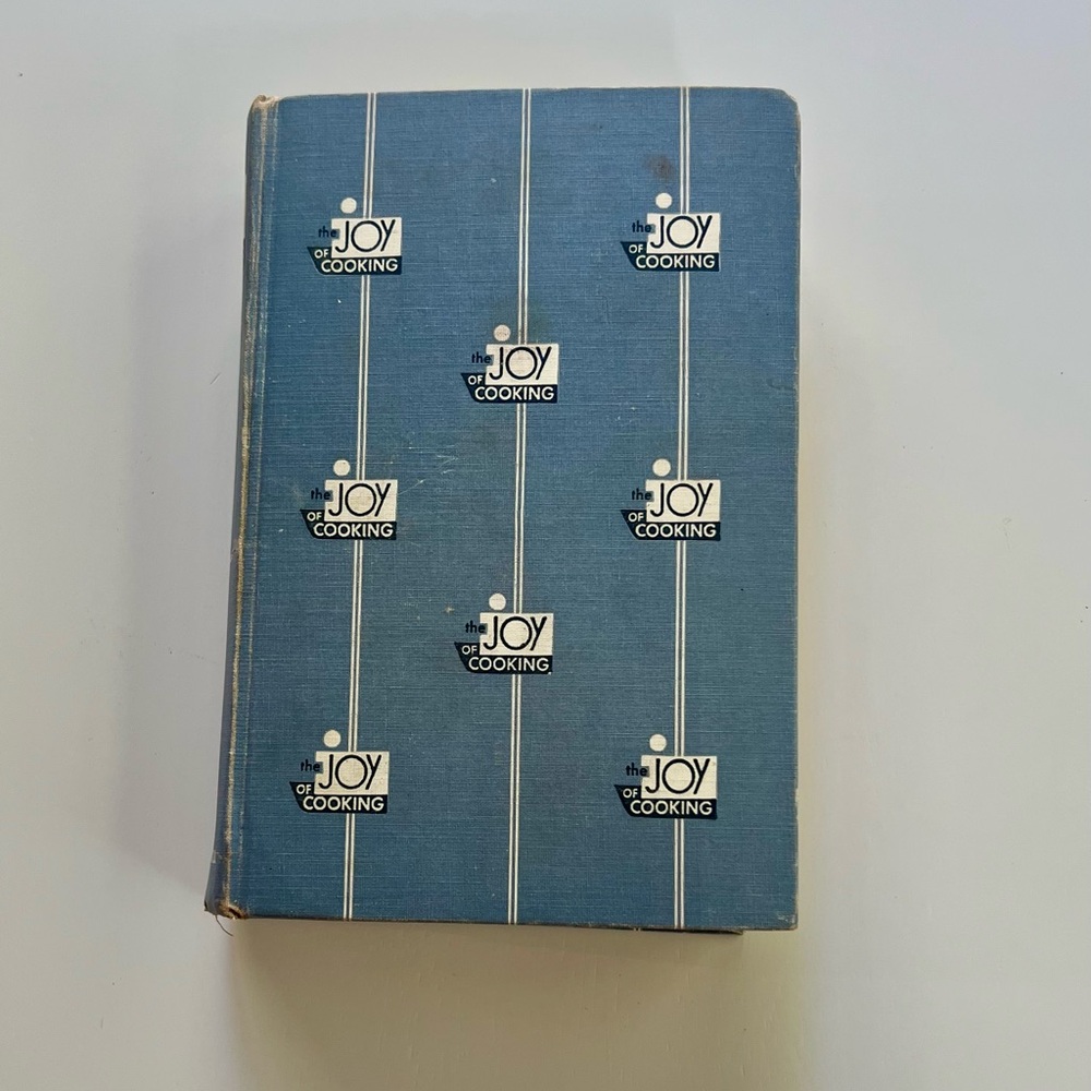 The Joy of Cooking Cookbook - Blue Cover